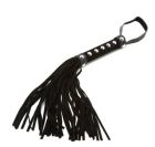 Suede Leather Whip with Rivets