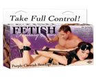 Fetish Fantasy Purple Cheetah Bondage Kit