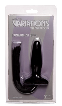Punishment Play Plug with Pony Tail